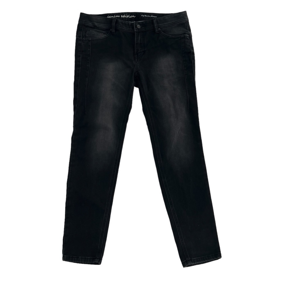 Denim Edition By Basic House Black Skinny Jeans Size 30 Women's